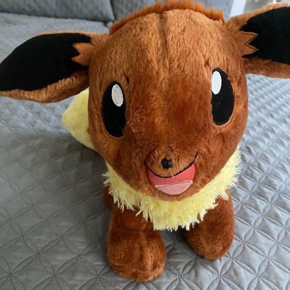 Build A Bear Pokemon Eevee Plush Stuffed Animal 16" - Picture 6 of 6